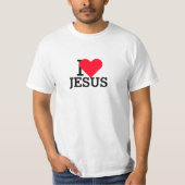 Ik hou van Jezus T-shirt (Voorkant)