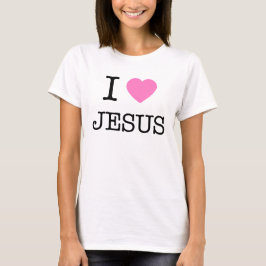 Ik hou van Jezus T-shirt