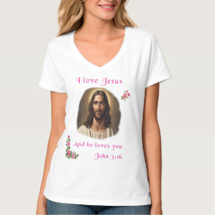 Ik hou van Jezus T-shirt