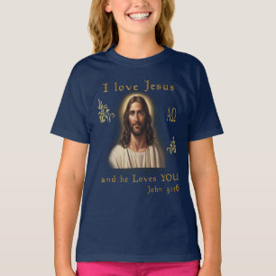 Ik hou van Jezus T-shirt