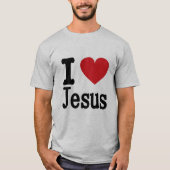Ik hou van Jezus T-shirt (Voorkant)