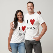 Ik hou van Jezus T-shirt (Unisex)