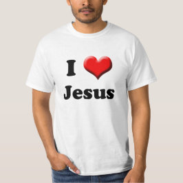 Ik hou van Jezus T-shirts