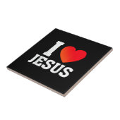 Ik hou van Jezus Tegeltje (Zijkant)