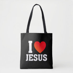Ik hou van Jezus Tote Bag