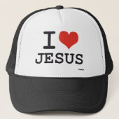 Ik hou van Jezus Trucker Pet (Voorkant)