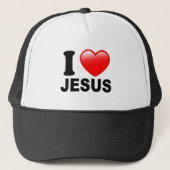 Ik hou van Jezus Trucker Pet (Voorkant)