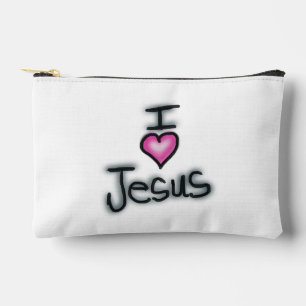 Ik hou van Jezus zwart en wit Etui
