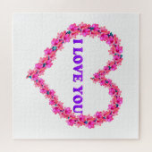 Ik hou van Jigzaag Puzzle Legpuzzel (Horizontaal)