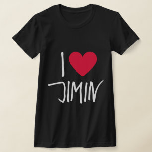 Ik hou van Jimin-concert T-shirt
