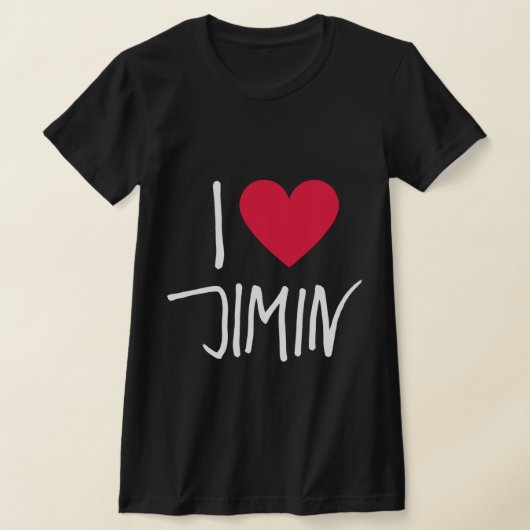 Ik hou van Jimin-concert T-shirt (Laagn)