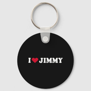 Ik hou van JIMMY Sleutelhanger