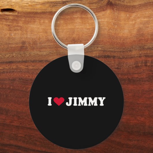 Ik hou van JIMMY Sleutelhanger (Voorkant)