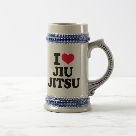 Ik hou van Jiu Jitsu Bierpul (Rechts)