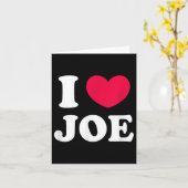 Ik hou van Joe Kaart (Gele Bloem)