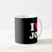 Ik hou van Joe Koffiemok (Voorkant rechts)