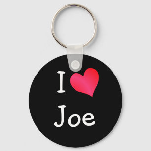 Ik hou van Joe Sleutelhanger