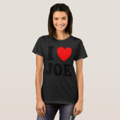 Ik hou van Joe T-shirt (Voorkant volledig)