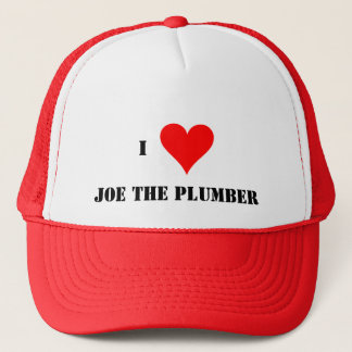 "Ik hou van Joe The Plumber" Trucker Pet