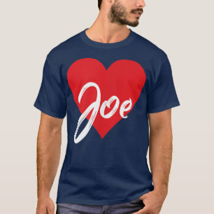 Ik hou van Joe voornaam shirt dat ik heet