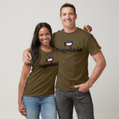 Ik hou van Joegoslavië Vlag Shirt (Unisex)