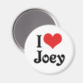 Ik hou van Joey Magneet (Voorkant / Achterkant)