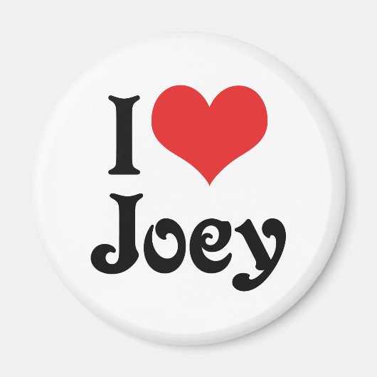 Ik hou van Joey Magneet (Voorkant)