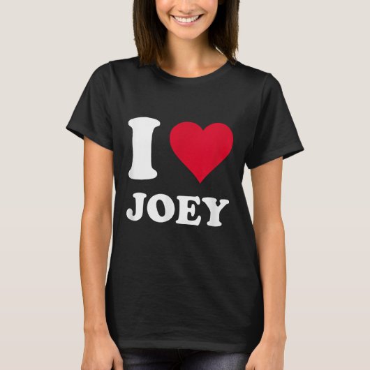 Ik hou van Joey T-shirt (Voorkant)