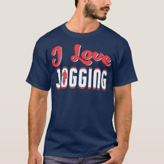 Ik hou van joggen 1 t-shirt