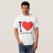 Ik hou van Johannesburg T-shirt (Voorkant volledig)