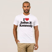 Ik hou van John F Kennedy T-shirt (Voorkant volledig)