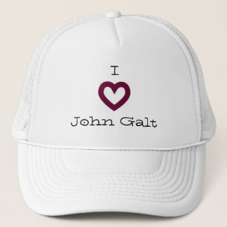 Ik hou van John Galt Trucker Pet