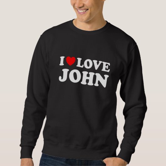 Ik hou van John Ik Hart John Trui (Voorkant)