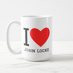 Ik hou van John Locke  Koffiemok