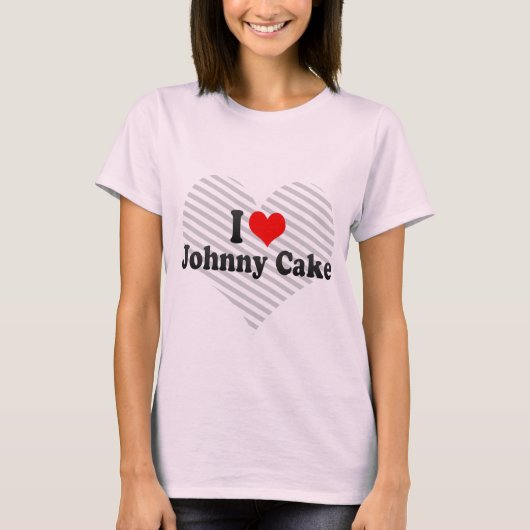 Ik hou van Johnny Cake T-shirt (Voorkant)