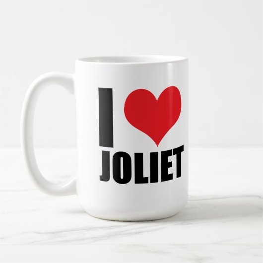 Ik hou van Joliet Koffiemok (Links)