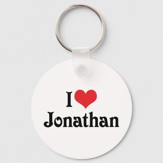 Ik hou van Jonathan Sleutelhanger (Voorkant)