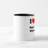 Ik hou van jongens die Struik koffie Mok haten (Midden)