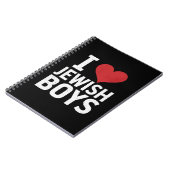 Ik hou van joodse jongens Ik hart joodse jongens C Notitieboek (Linkerzijde)