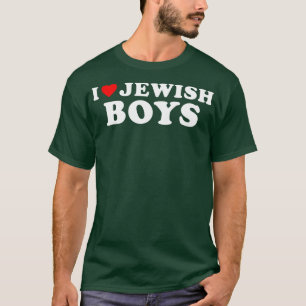 Ik hou van Joodse Jongens T-shirt