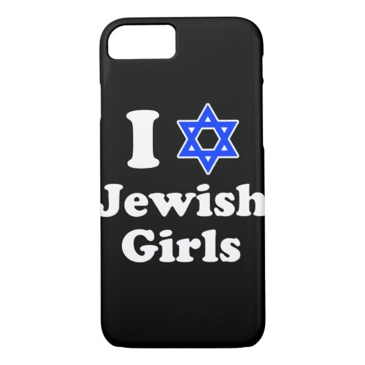 Ik hou van joodse meisjes Case-Mate iPhone case (Achterkant)