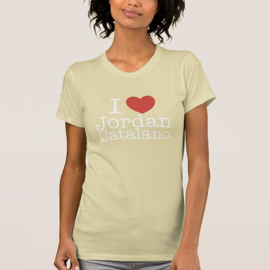 Ik hou van Jordan Catalano T-shirt (Voorkant)