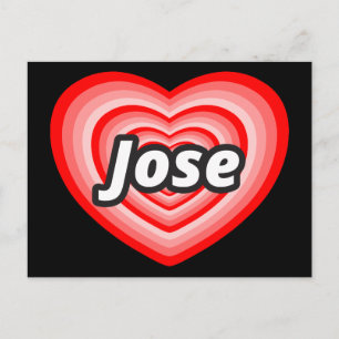Ik hou van Jose Briefkaart