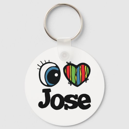 Ik hou van Jose Sleutelhanger (Voorkant)