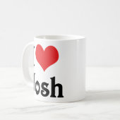 Ik hou van Josh Koffiemok (Voorkant links)