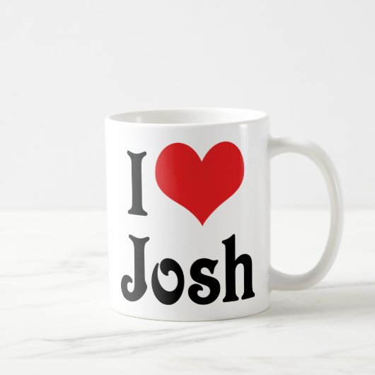 Ik hou van Josh Koffiemok (Rechts)