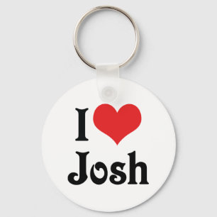 Ik hou van Josh Sleutelhanger