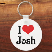 Ik hou van Josh Sleutelhanger (Voorkant)