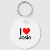 ik hou van josie sleutelhanger (Voorkant)