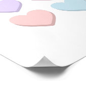 Ik hou van jou - 30e Valentijnscadeau Poster (Hoek)